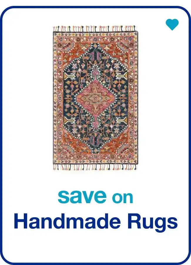 save on handmade rugs