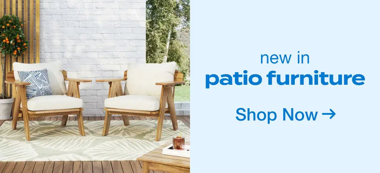 new in patio furniture