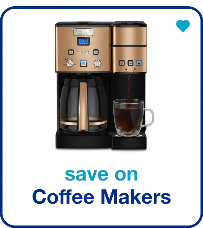 save on coffee makers