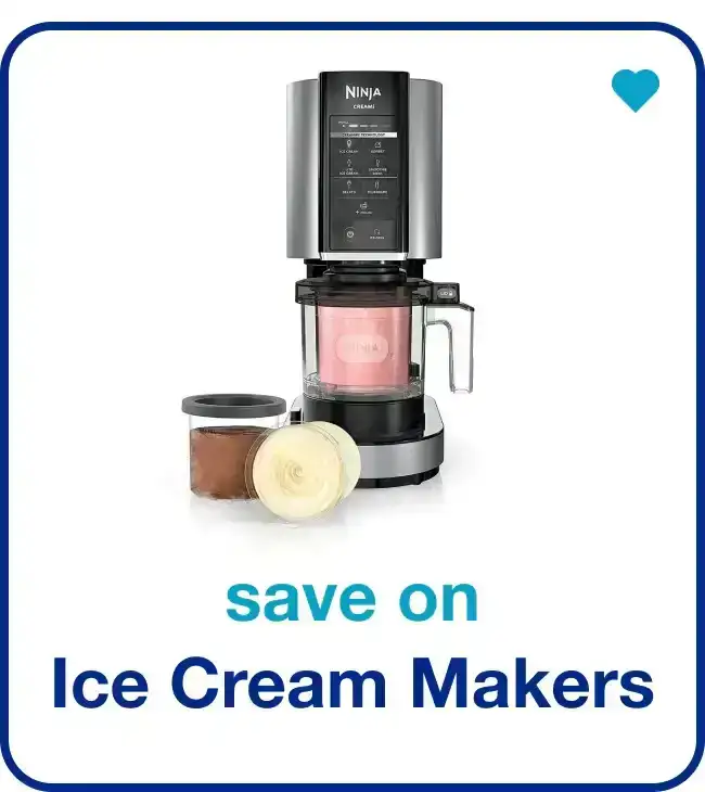 save on ice cream makers