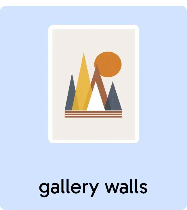 gallery walls