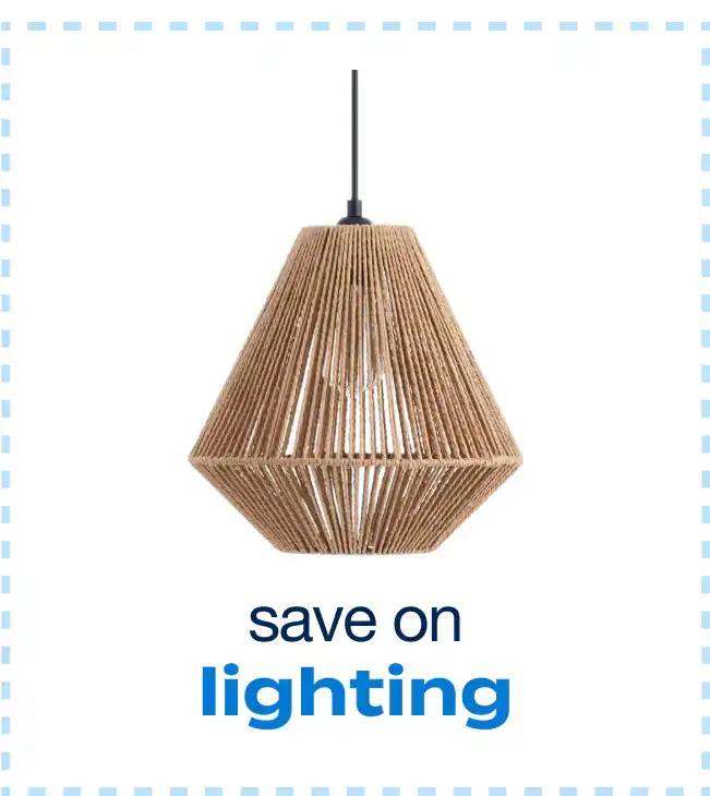 save on lighting