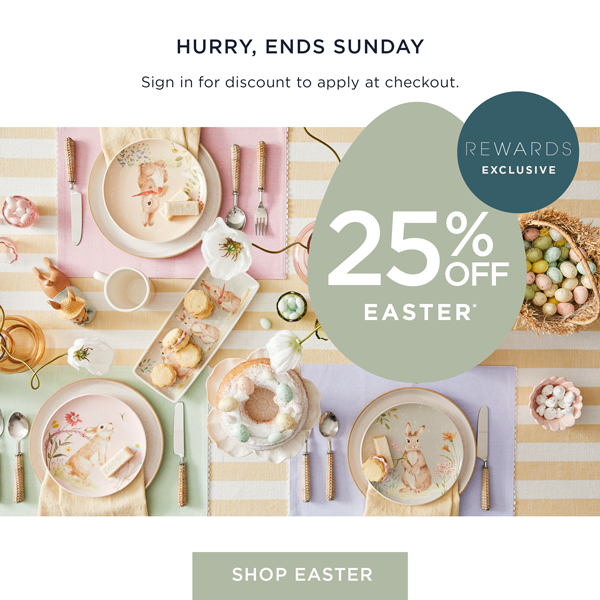 25% Off Easter