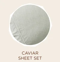 Caviar Sheet Set