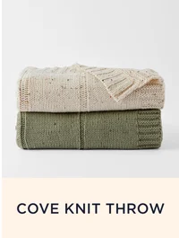 Cove Knit Throw