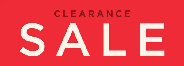 Clearance Sale