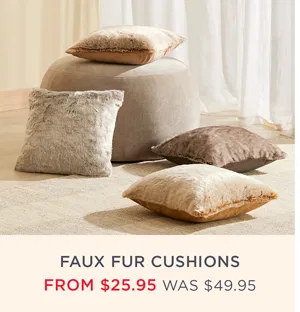 Faux Fur Cushions