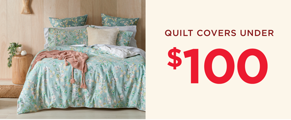 Quilt Covers Under \\$100