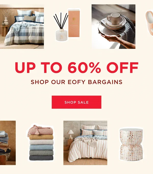 Up To 60% Off EOFY Bargains