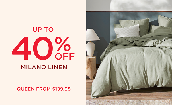 Up To 40% Off Linen