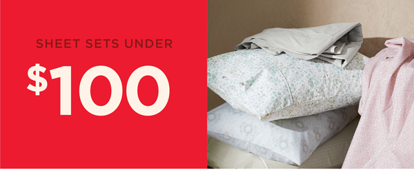 Sheet Sets Under \\$100