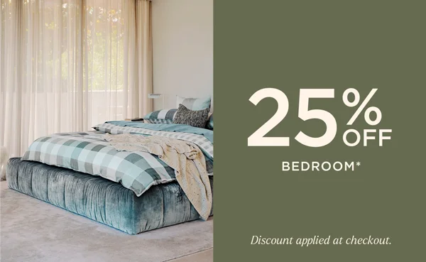 25% Off Bedroom