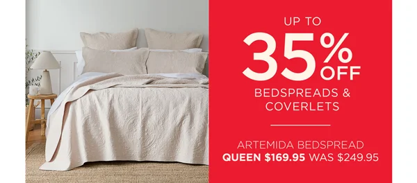 Up To 35% Off Bedspreads