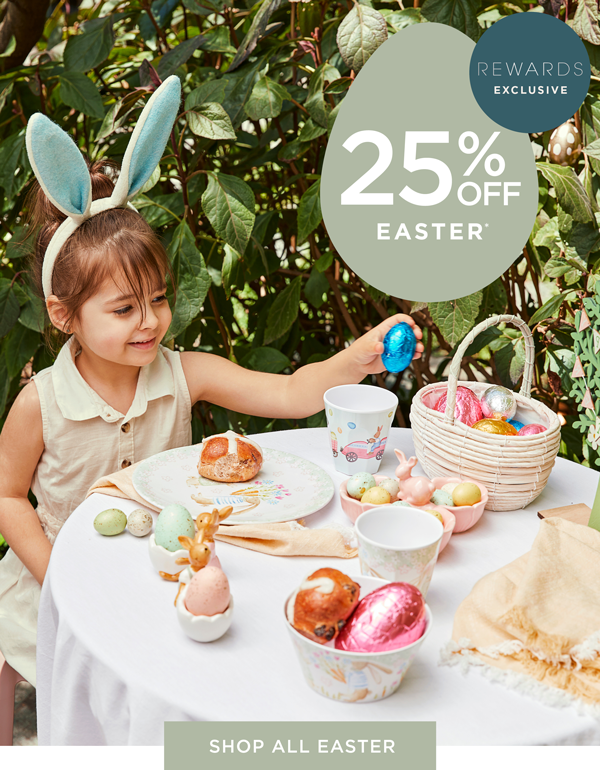 25% Off Easter