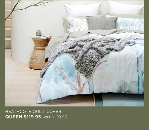 Heathcote Quilt Cover