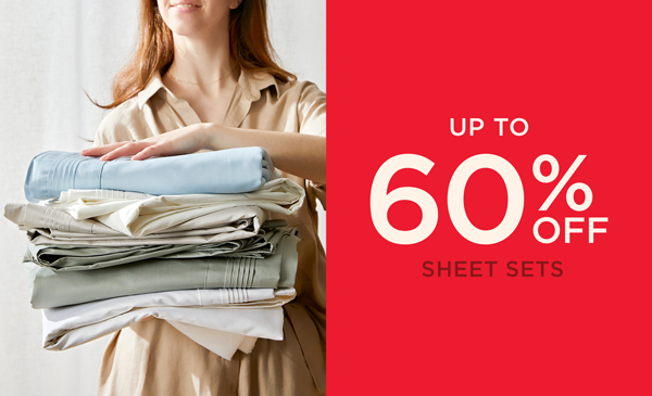 Up To 60% Off Sheet Sets