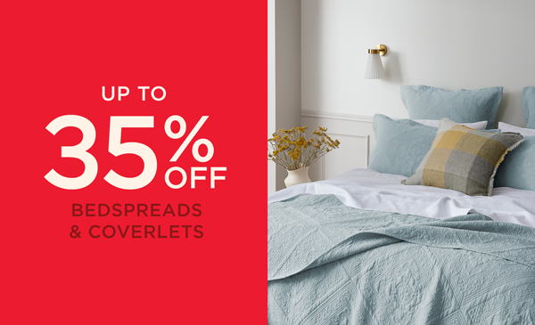 Up To 35% Off Bedspreads & Coverlets