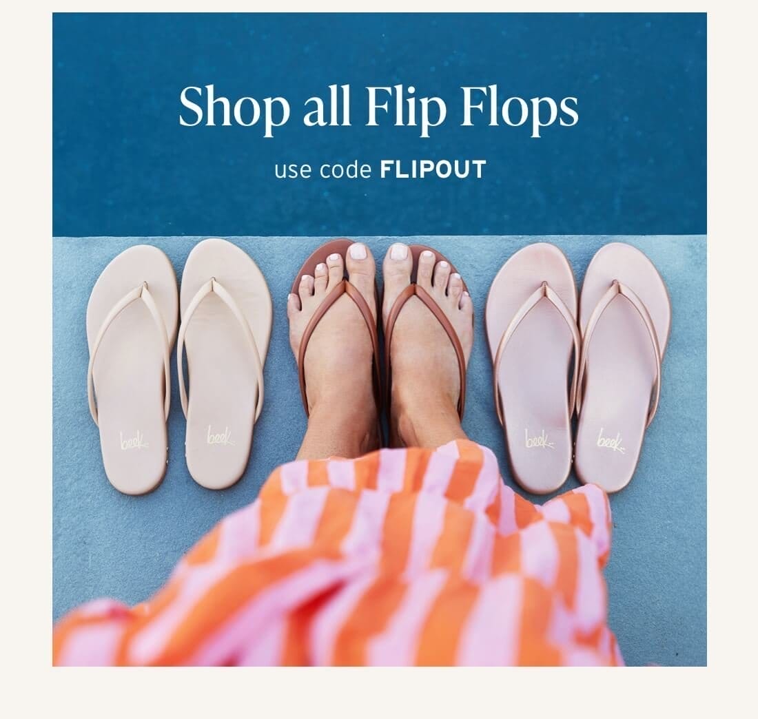 Flip flop sale 20% off with code FLIPOUT ends Monday