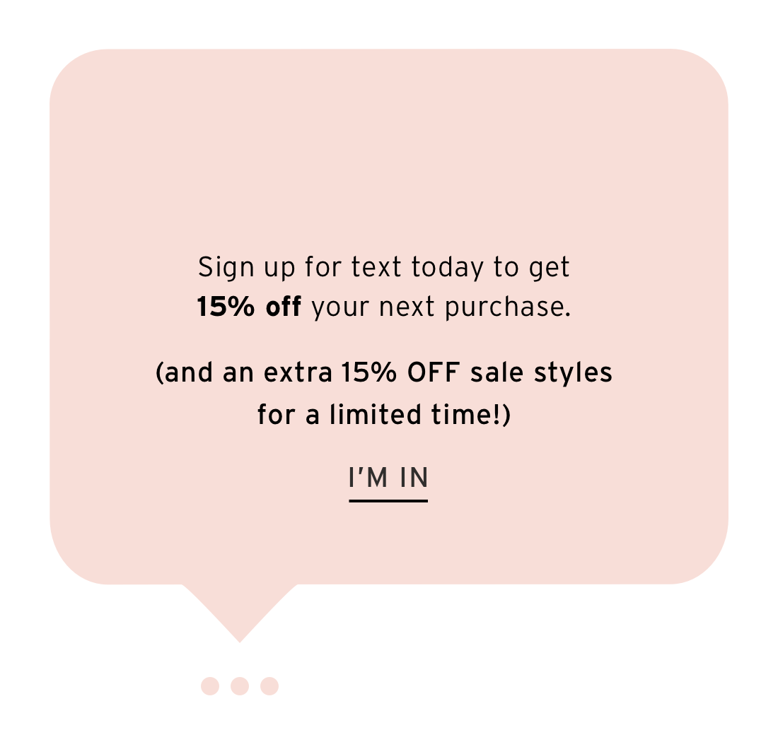 sms sign up 15%