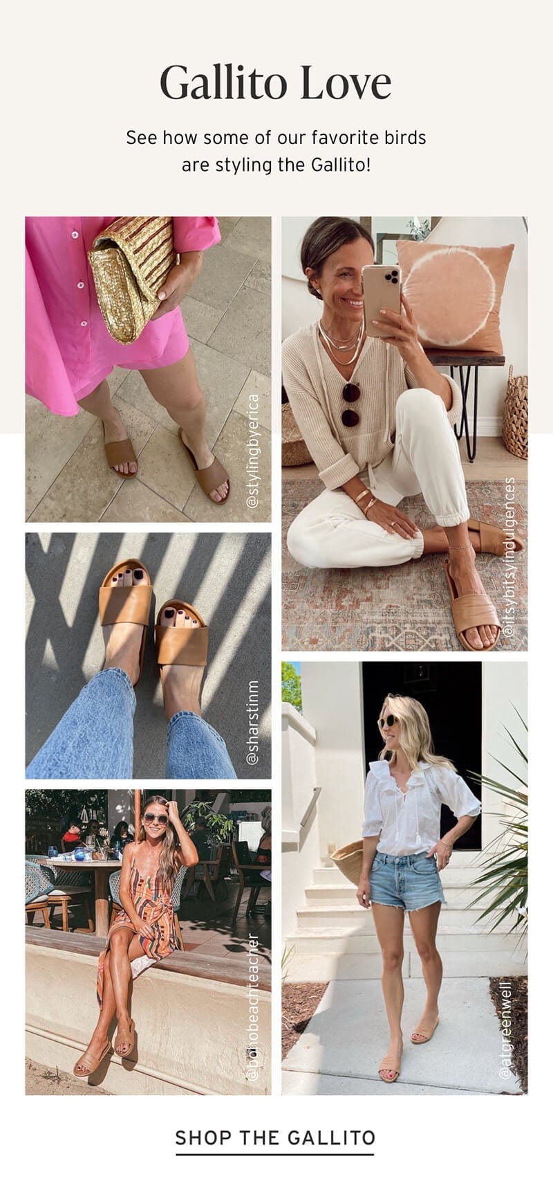 Shop the Gallito (pictured on various influencers)