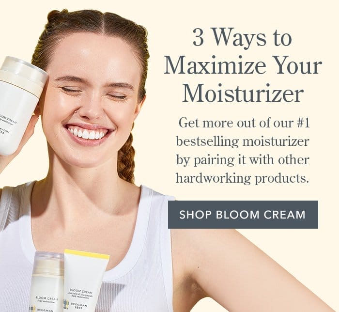 3 Ways to Maximize Your Moisturizer