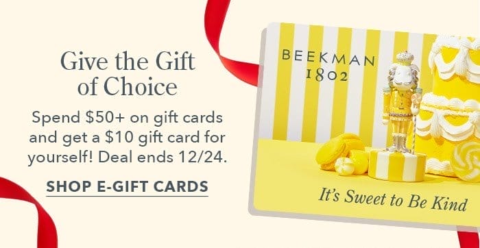 Give the Gift of Choice | Shop E-Gift Cards