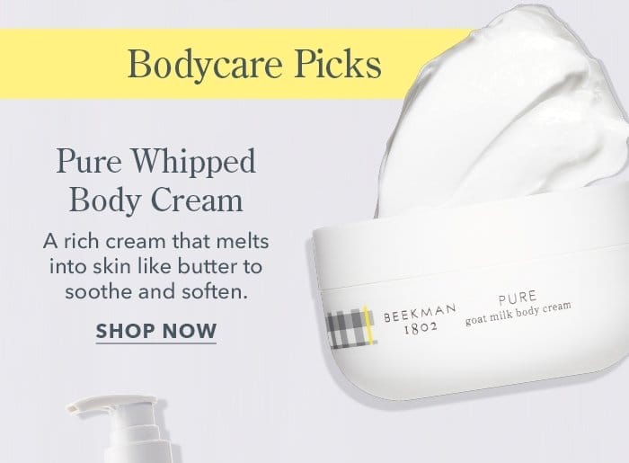 Bodycare Picks - Pure Whipped Body Cream