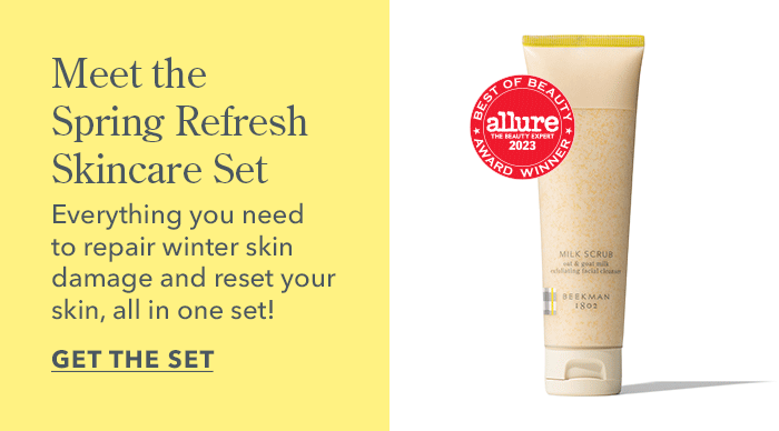 Meet the Spring Refresh Skincare Set | Everything you need to repair winter skin damage and reset your skin, all in one set! | Get the Set