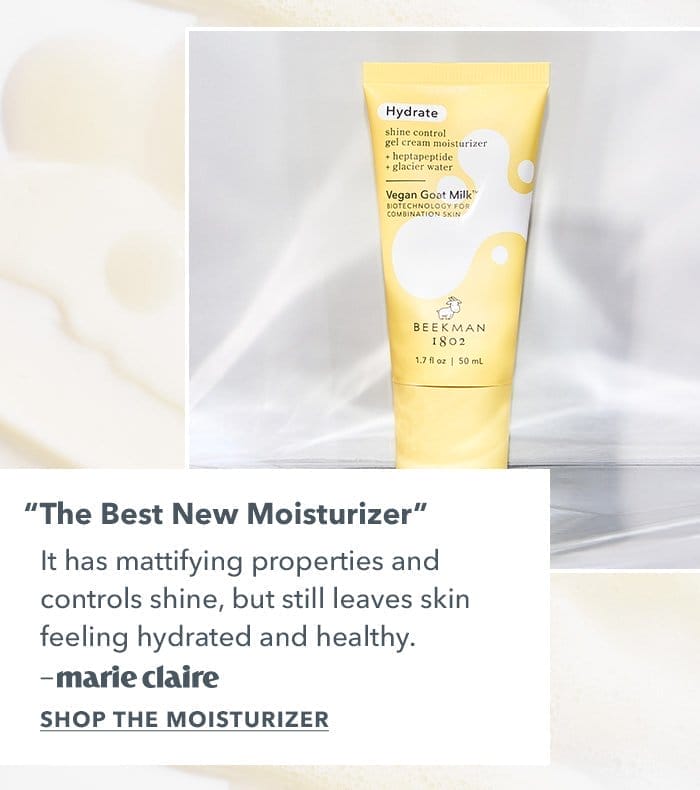 "The Best New Moisturizer" from Marie Claire | Shop the Moisturizer