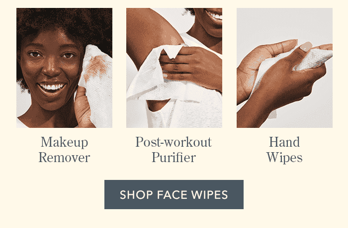 Makeup Remover, Post-workout Purifier, Hand Wipes