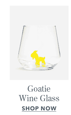 Goatie Wine Glass