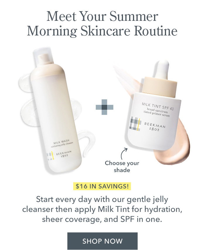 Meet Your Summer Morning Skincare Routine