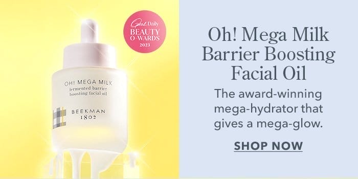 Oh! Mega Milk Barrier Boosting Facial Oil