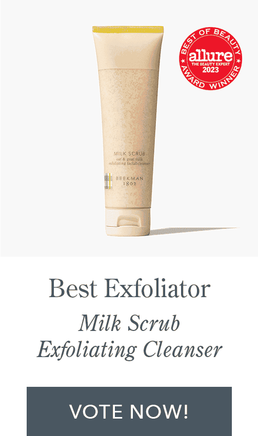 Best Exfoliator: Milk Scrub Exfoliating Cleanser