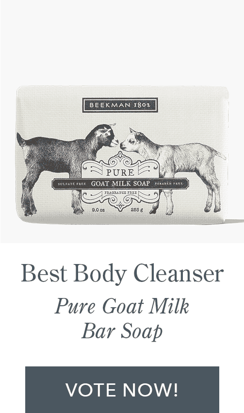 Best Body Cleanser: Pure Goat Milk Bar Soap