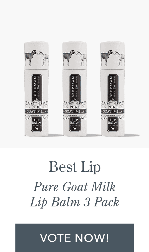 Best Lip: Pure Goat Milk Lip Balm 3 Pack