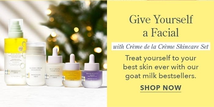 Give Yourself a Facial with Creme de la Creme Skincare Set