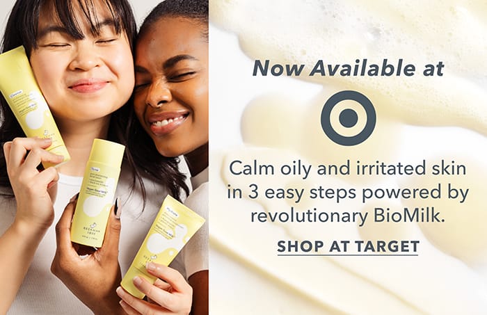 Our Oil Control Range is now available at Target! Calm oily and irritated skin in 3 easy steps 