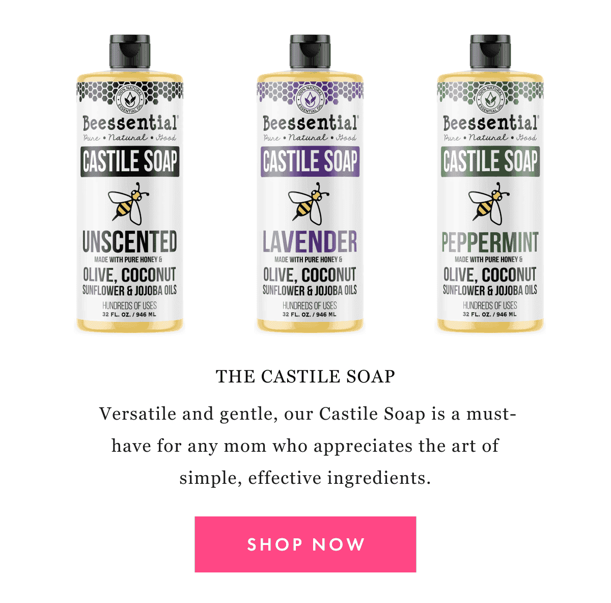 Shop Now - Castile Soap