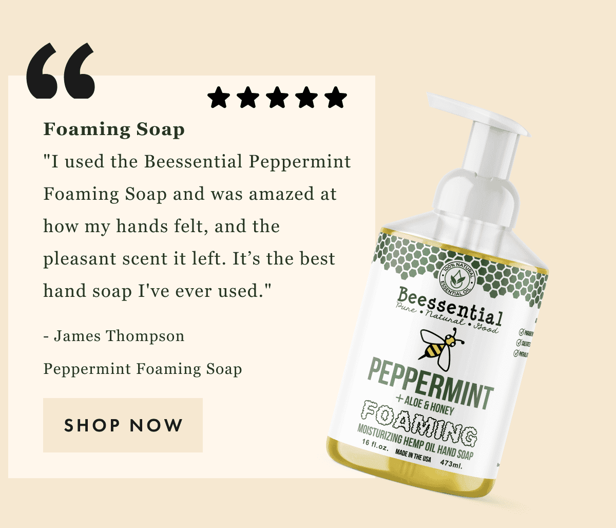 Shop Now - Foaming Soaps