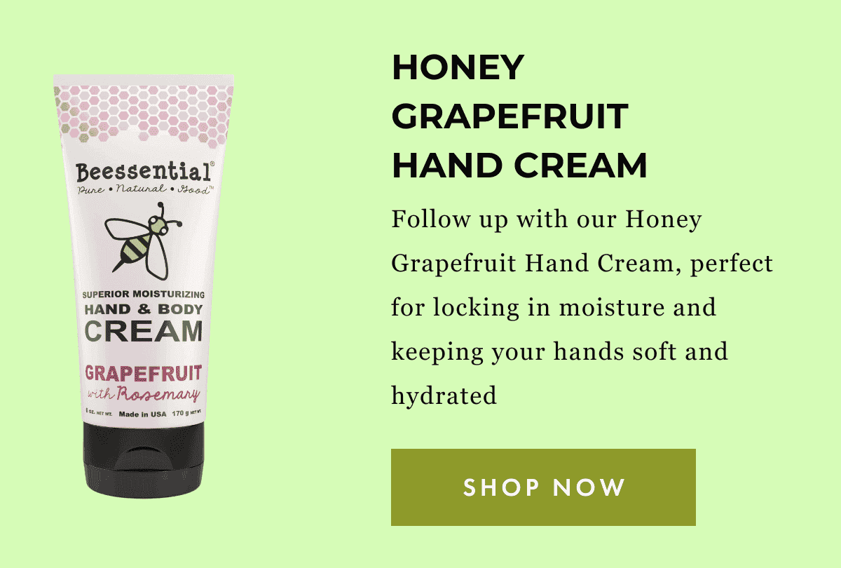 Shop Now - Honey Grapefruit Hand Cream