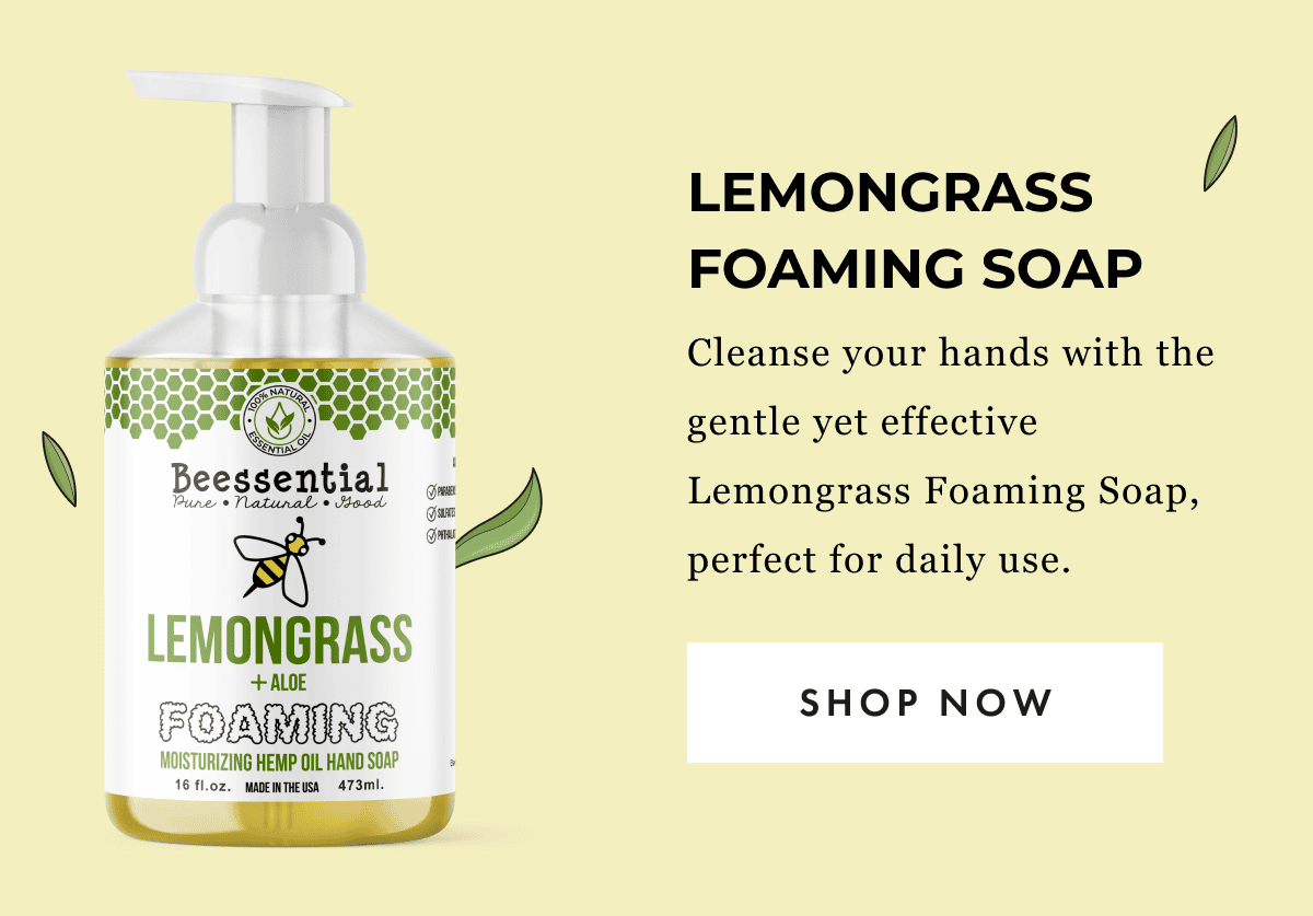 Shop Now - Lemongrass Foaming Soap