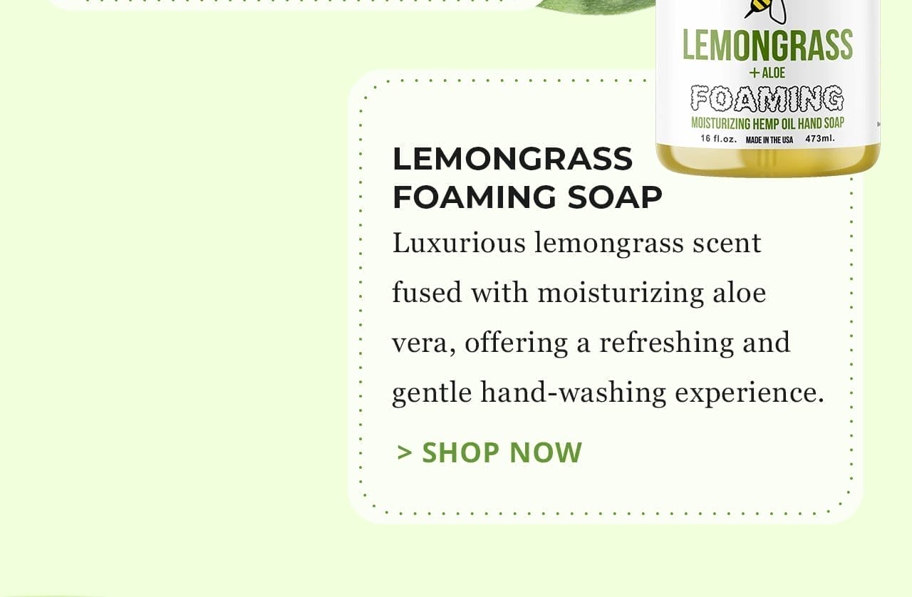 Shop Lemongrass Foaming Soap