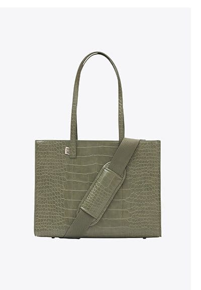 The Work Tote in Olive