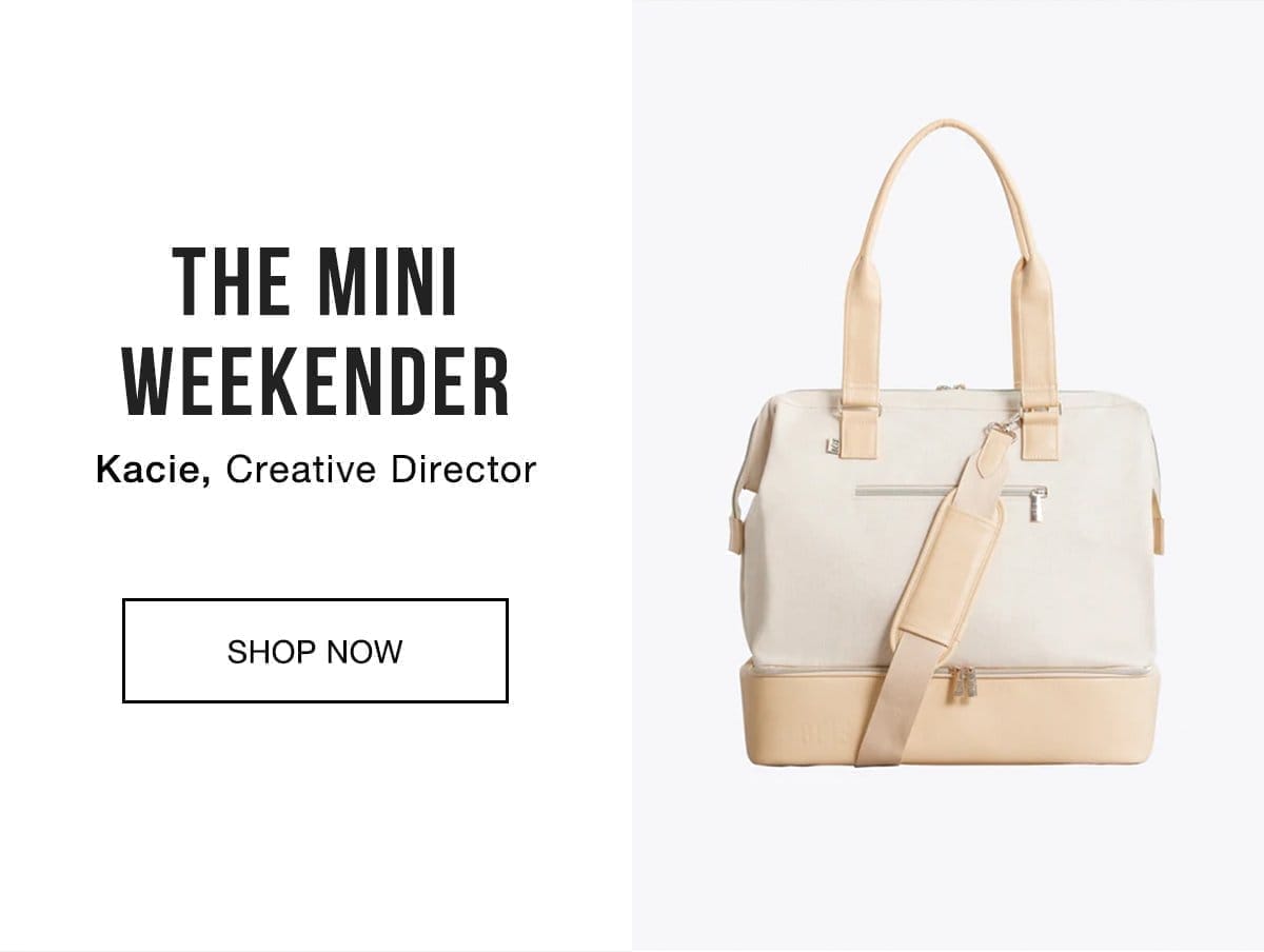 The mini weekender