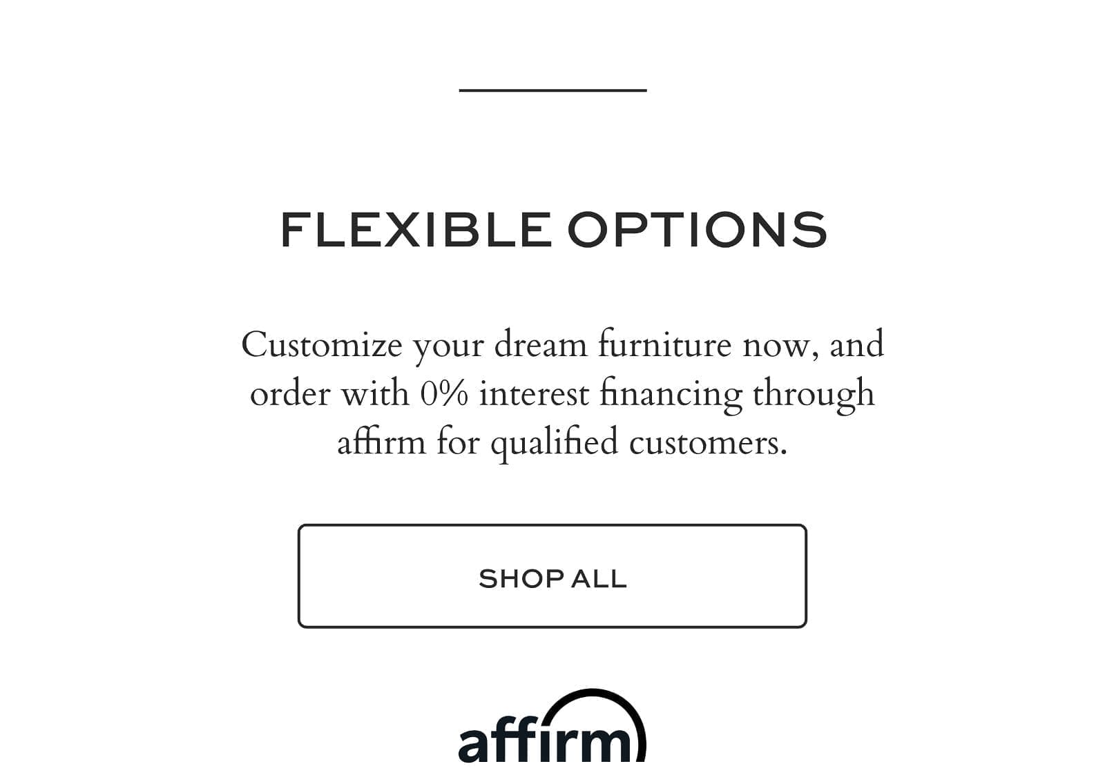 Flexible Payment Options