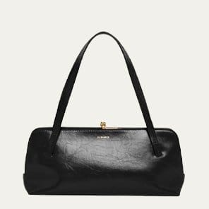 JIL SANDER - Goji Small Calfskin Top-Handle Bag