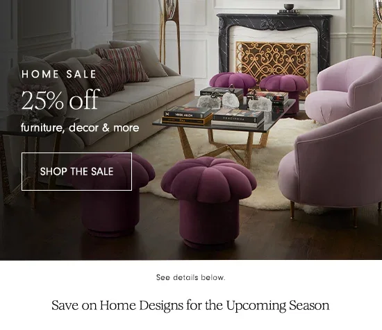 25% off furniture, decor & more