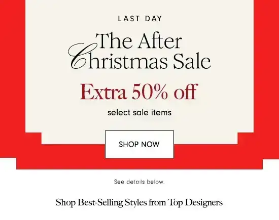 Extra 50% off select sale items