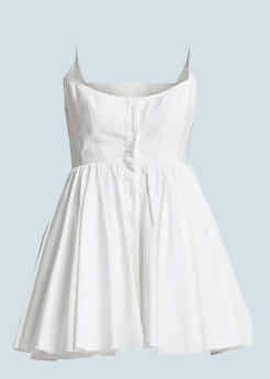 ALAIA Flared Mini Skater Dress